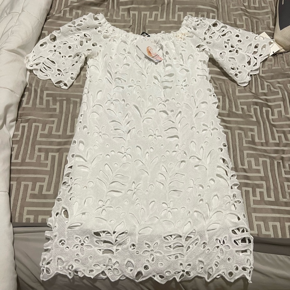 White Lace Dress